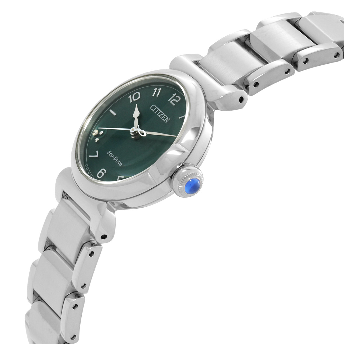 citizen l may bells eco drive green dial ladies watch em1130 83x citizen l may bells eco drive green dial ladies watch em1130 83x