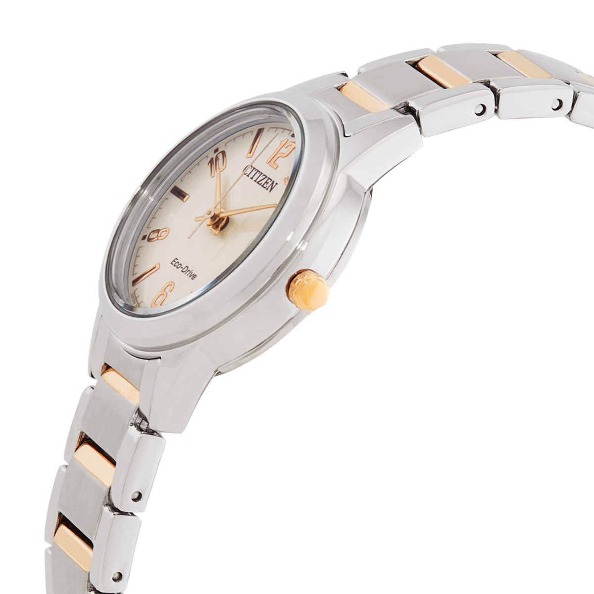 citizen lady copper dial two tone watch fe1244 72a citizen lady copper dial two tone watch fe1244 72a