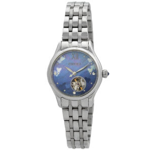 Home citizen luna automatic blue dial ladies watch pr1040 88n