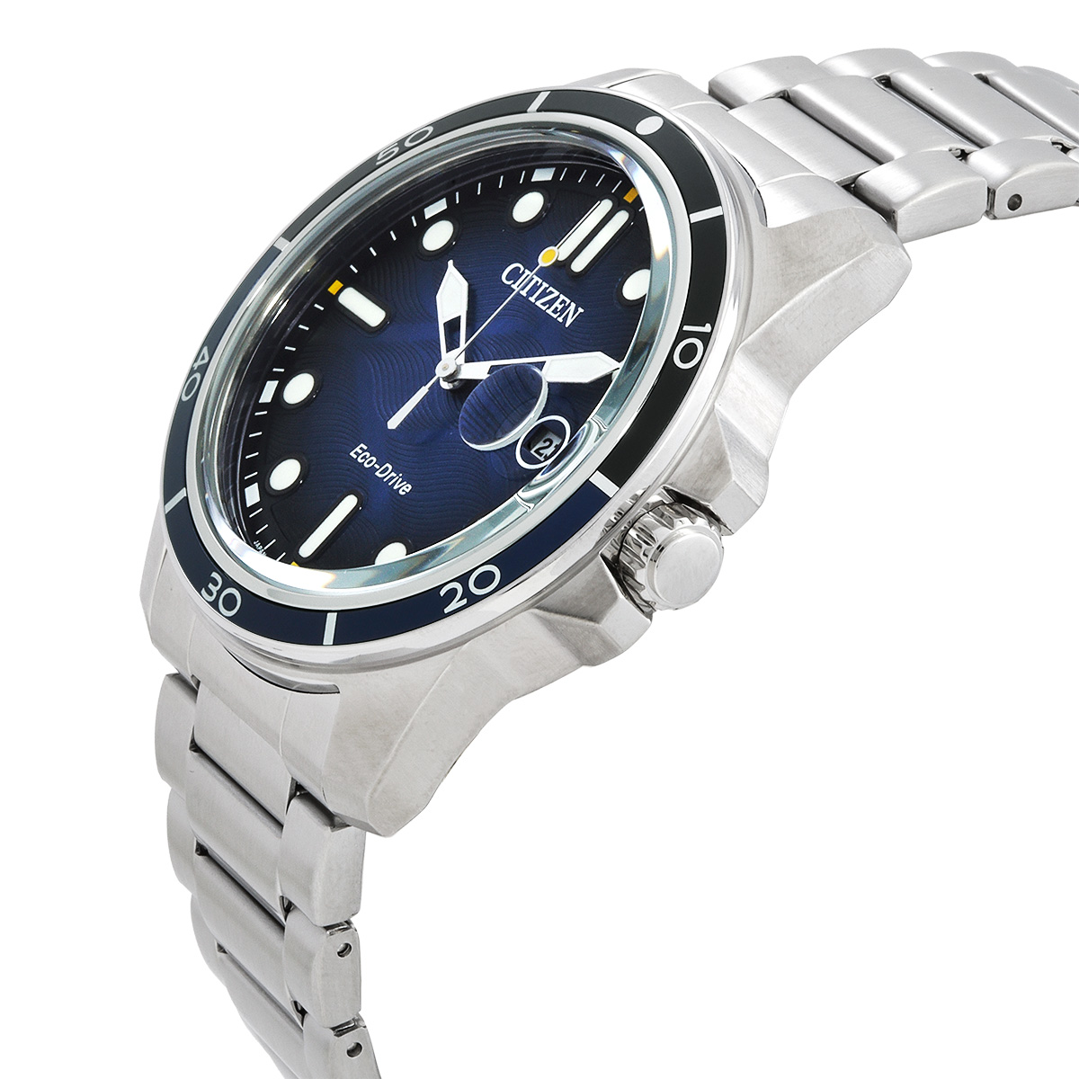citizen marine 1810 eco drive blue dial men's watch aw1810 85l citizen marine 1810 eco drive blue dial men's watch aw1810 85l