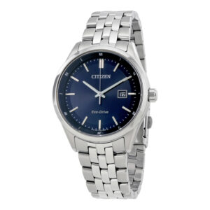 Витрина citizen men's bracelet blue dial eco drive watch bm7251 53l