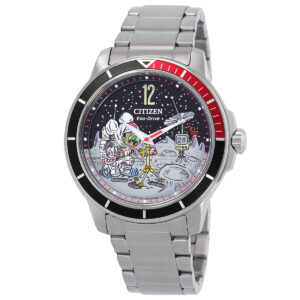 Витрина citizen mickey astronaut eco drive coke bezel men's watch aw1709 54w
