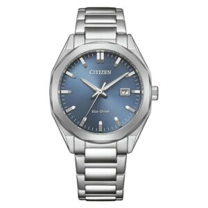 Витрина citizen octangle eco drive blue dial men's watch bm7620 83m