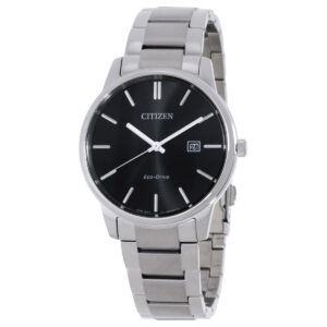 Витрина citizen pair eco drive black dial men's watch bm6978 93e