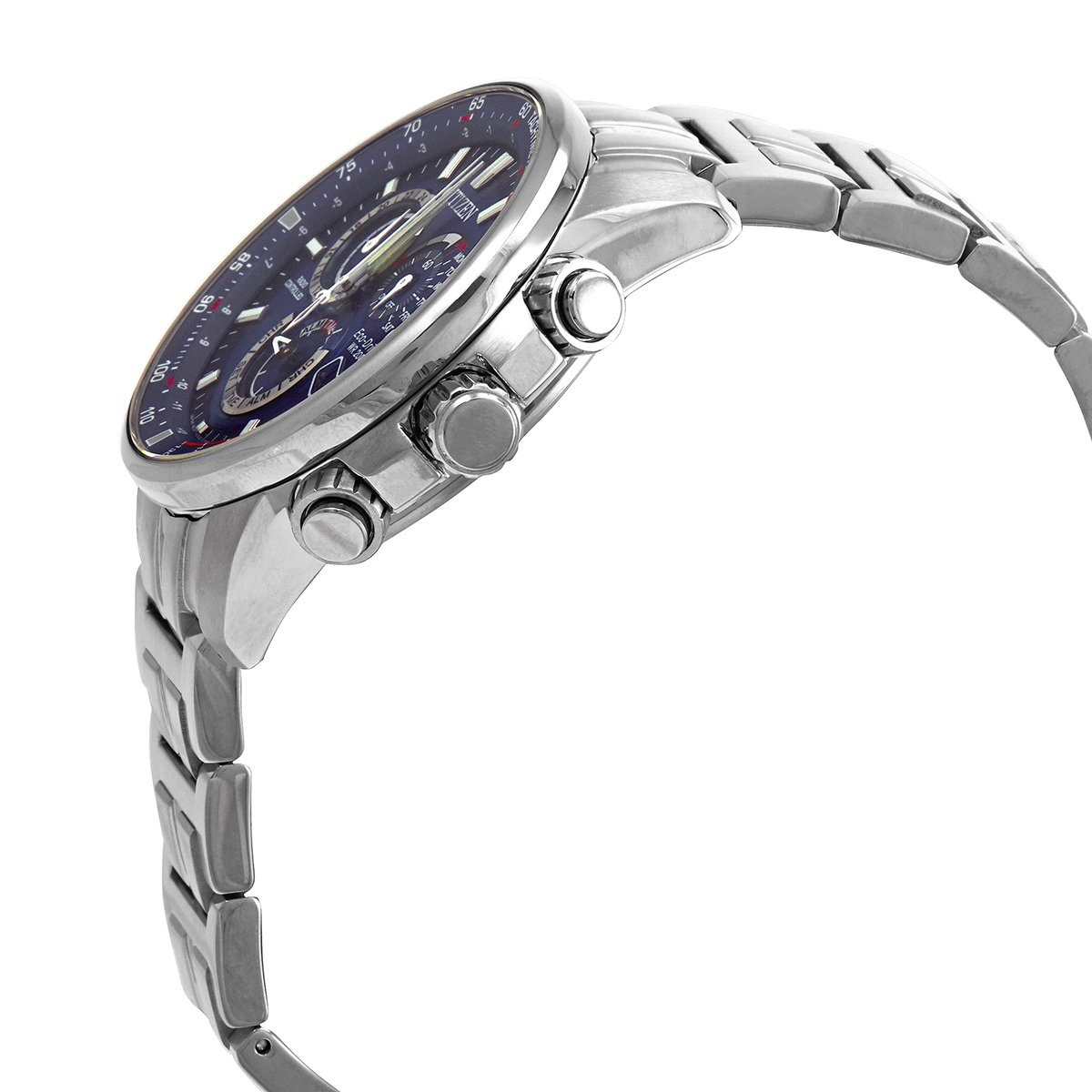 citizen pcat perpetual alarm world time chronograph blue dial men's watch cb5880 54l citizen pcat perpetual alarm world time chronograph blue dial men's watch cb5880 54l