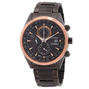 Витрина citizen perpetual chronograph red dial men's watch at8267 51x