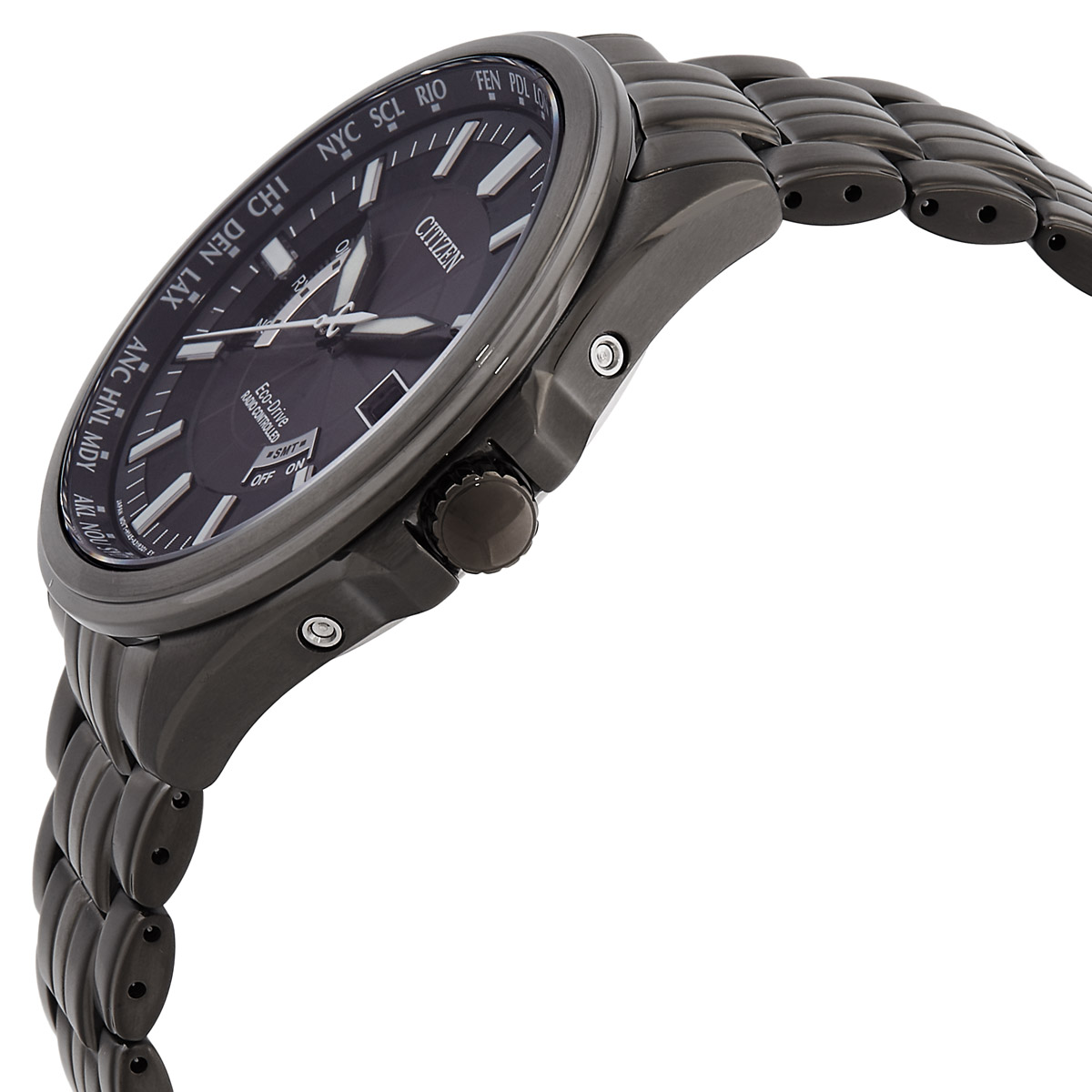 citizen perpetual world time black dial men's watch cb0294 54e citizen perpetual world time black dial men's watch cb0294 54e