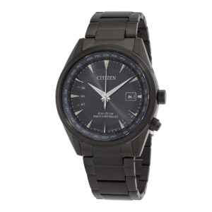 Витрина citizen perpetual world time gmt eco drive black dial men's watch cb0275 83e