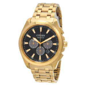 Витрина citizen peyten chronograph black dial men's watch ca4512 50e