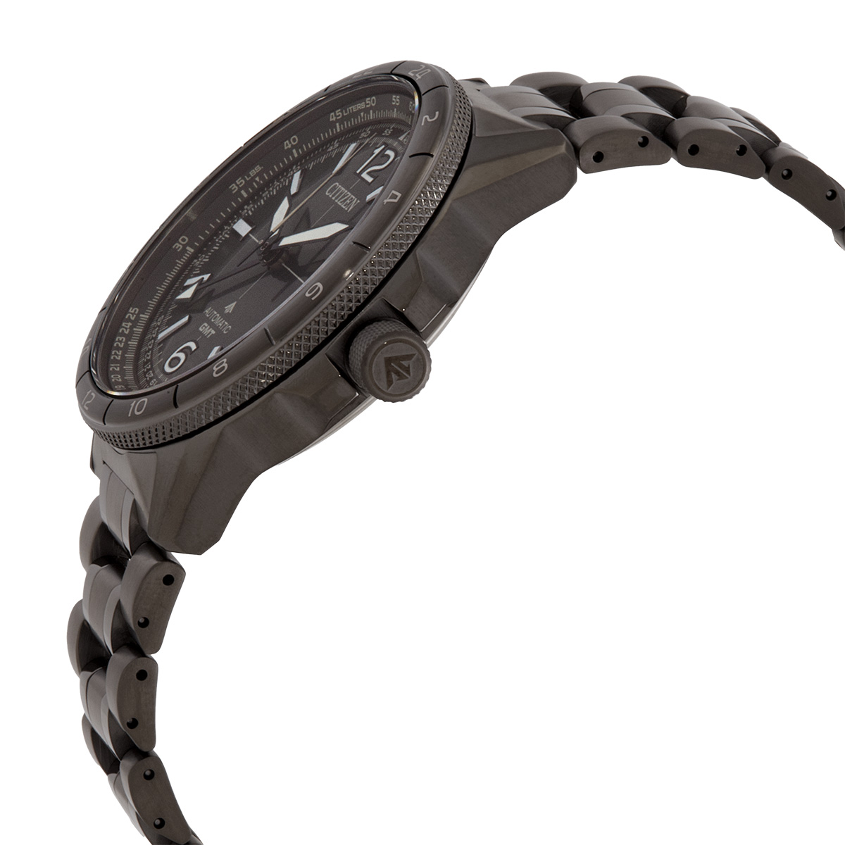 citizen promaster air gmt automatic gray dial men's watch nb6045 51h citizen promaster air gmt automatic gray dial men's watch nb6045 51h