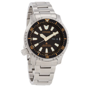 Витрина citizen promaster automatic black dial men's watch ny0160 66e
