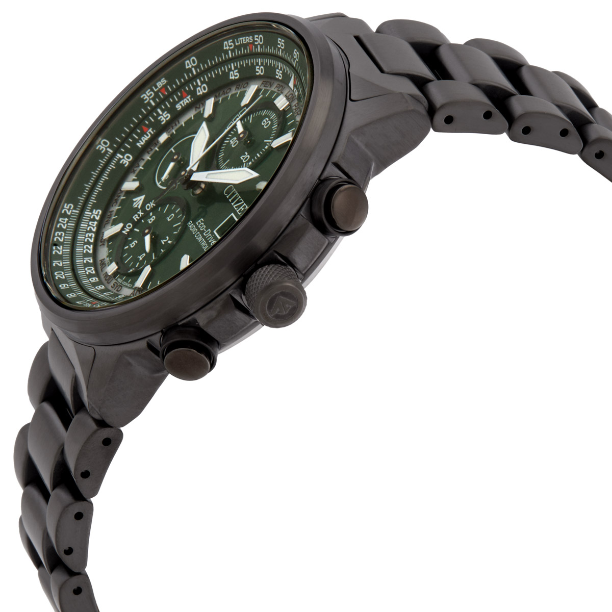 citizen promaster chronograph green dial men's watch at8304 57w citizen promaster chronograph green dial men's watch at8304 57w