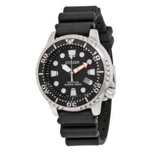 citizen promaster diver 200 meters eco drive black dial men's watch bn0150 28e