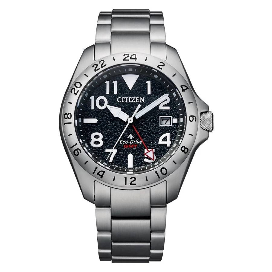 citizen promaster gmt eco drive black dial men's watch bj7150 50e citizen promaster gmt eco drive black dial men's watch bj7150 50e