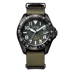 Home citizen promaster land eco drive green dial men's watch bj7155 05x