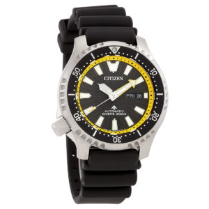 citizen promaster lefty automatic black dial men's watch ny0130 08e