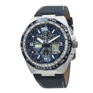 Home citizen promaster skyhawk a t chronograph blue dial men's watch jy8148 08l