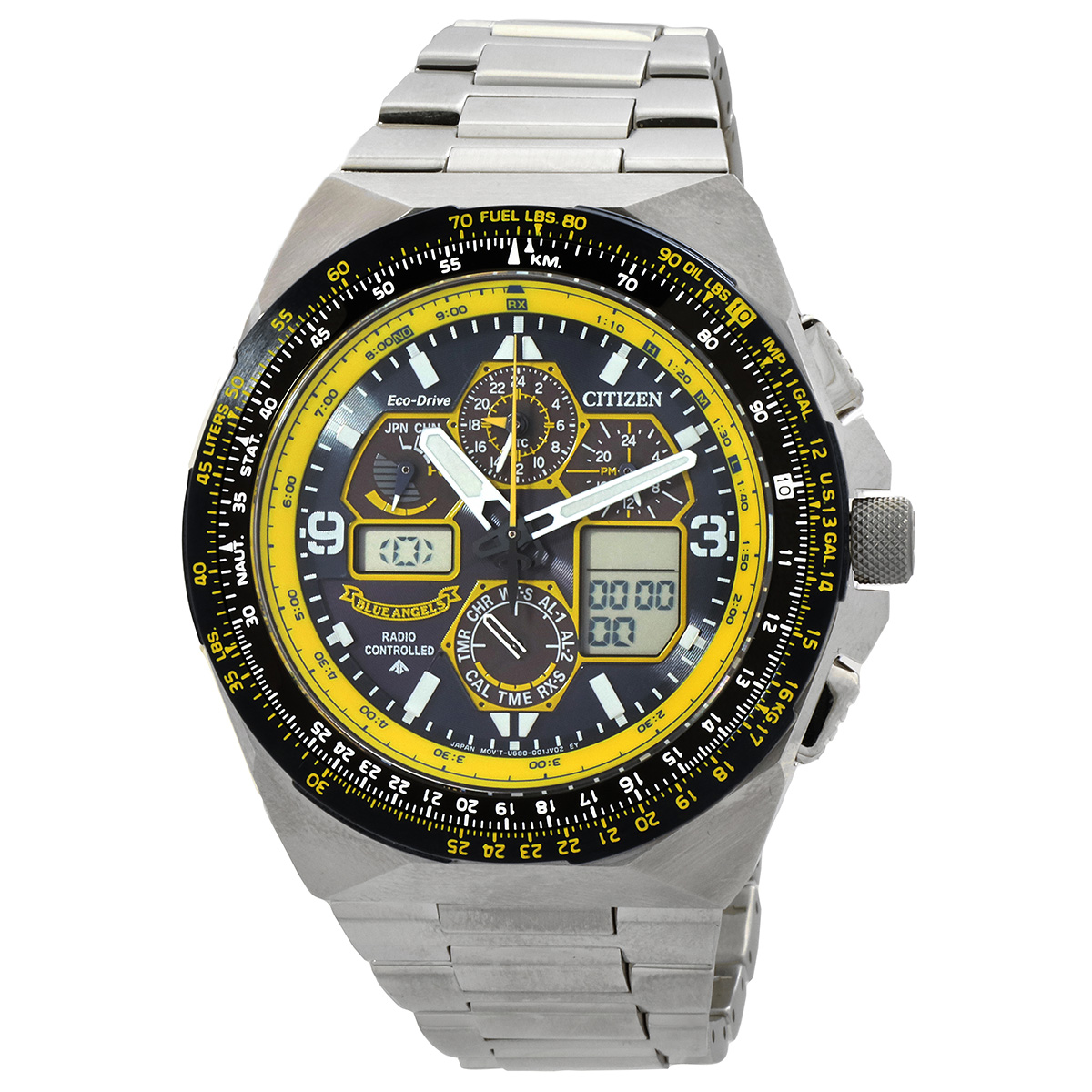 citizen promaster skyhawk a t chronograph gmt eco drive blue dial men's watch jy8125 54l citizen promaster skyhawk a t chronograph gmt eco drive blue dial men's watch jy8125 54l