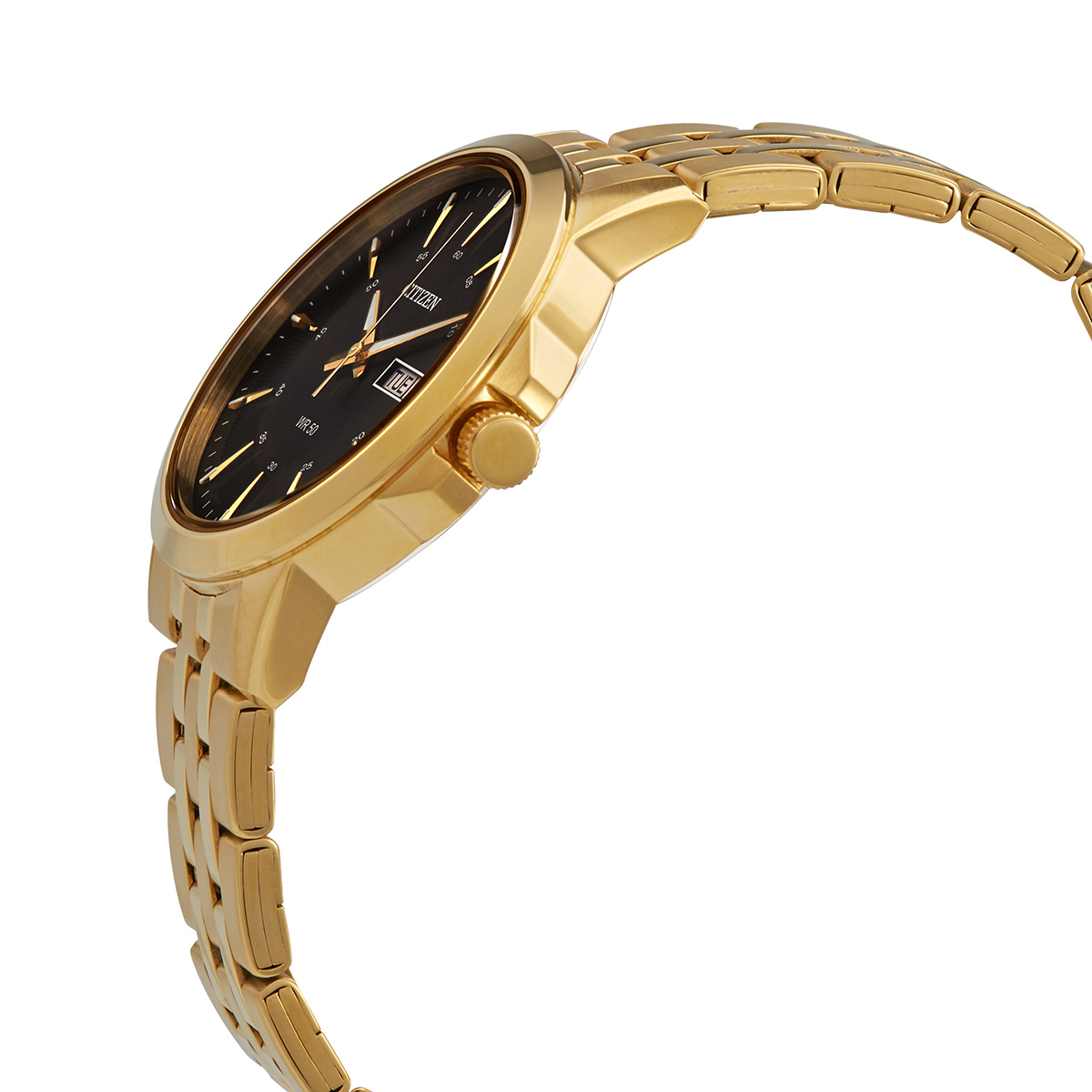 citizen quartz black dial gold tone men's watch bf2013 56e citizen quartz black dial gold tone men's watch bf2013 56e
