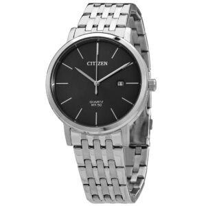 Витрина citizen quartz grey dial stainless steel men's watch bi5070 57h