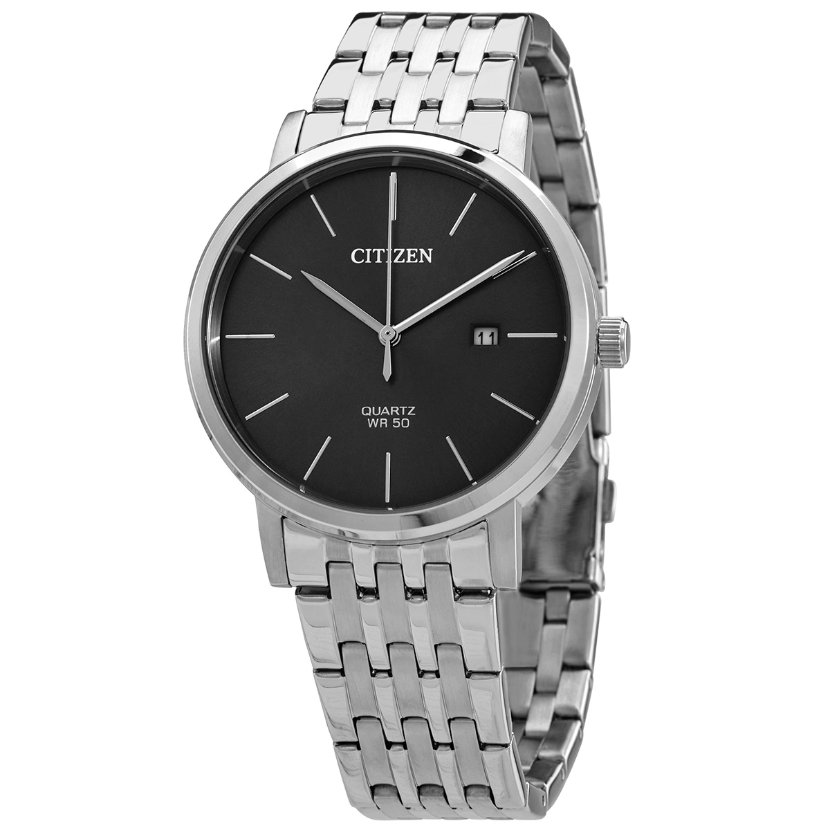 citizen quartz grey dial stainless steel men's watch bi5070 57h citizen quartz grey dial stainless steel men's watch bi5070 57h