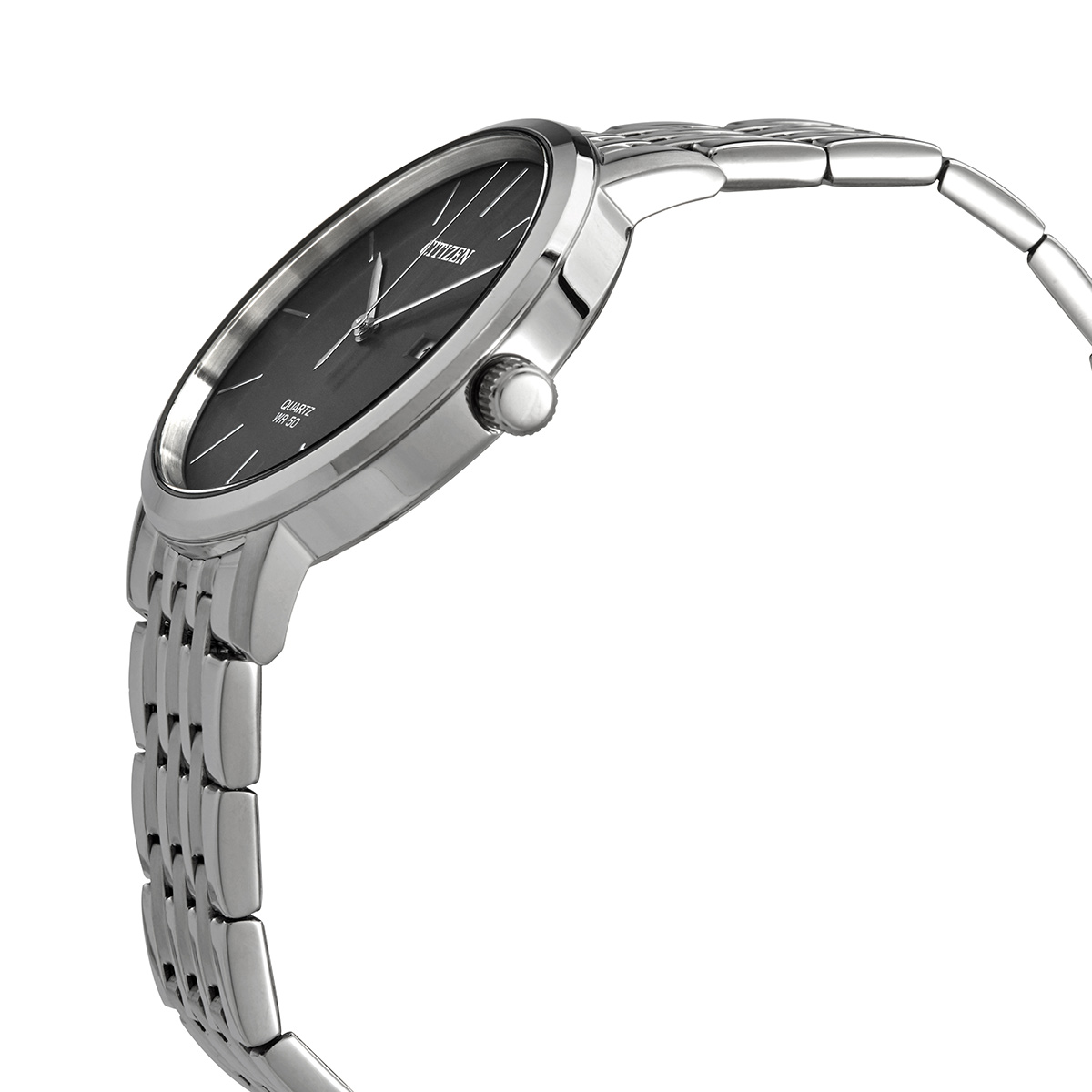 citizen quartz grey dial stainless steel men's watch bi5070 57h citizen quartz grey dial stainless steel men's watch bi5070 57h