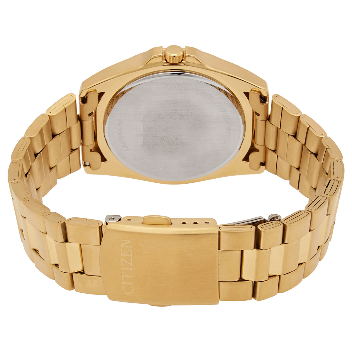 citizen quartz black dial yellow gold tone men's watch bf0582 51f citizen quartz black dial yellow gold tone men's watch bf0582 51f