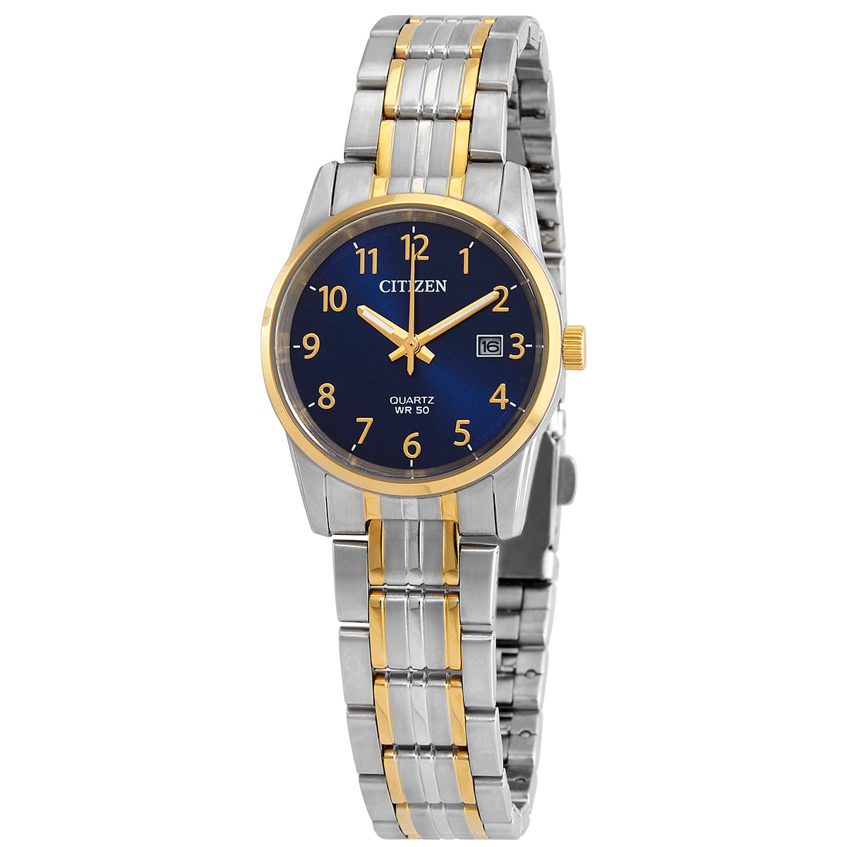 citizen quartz blue dial two tone ladies watch eu6004 56l citizen quartz blue dial two tone ladies watch eu6004 56l