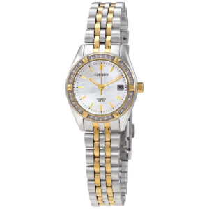 Home citizen quartz crystal ladies watch eu6064 54d