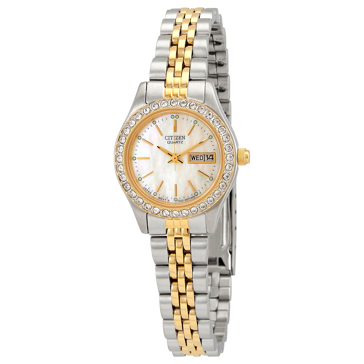 citizen quartz crystal mother of pearl dial ladies watch eq0534 50d citizen quartz crystal mother of pearl dial ladies watch eq0534 50d