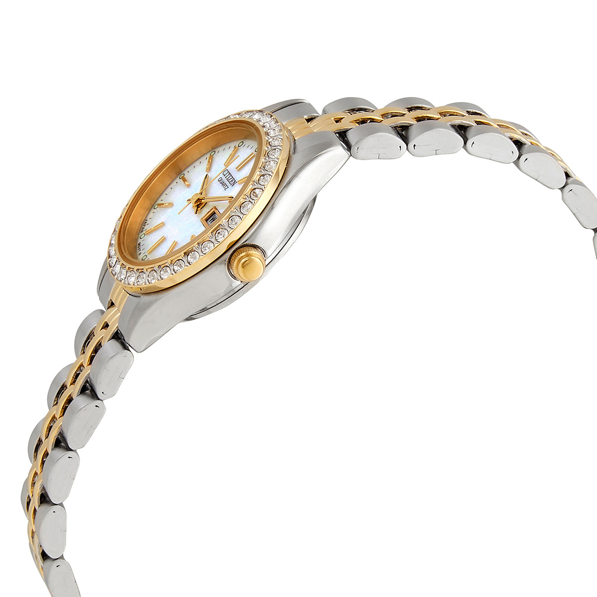 citizen quartz crystal mother of pearl dial ladies watch eq0534 50d citizen quartz crystal mother of pearl dial ladies watch eq0534 50d