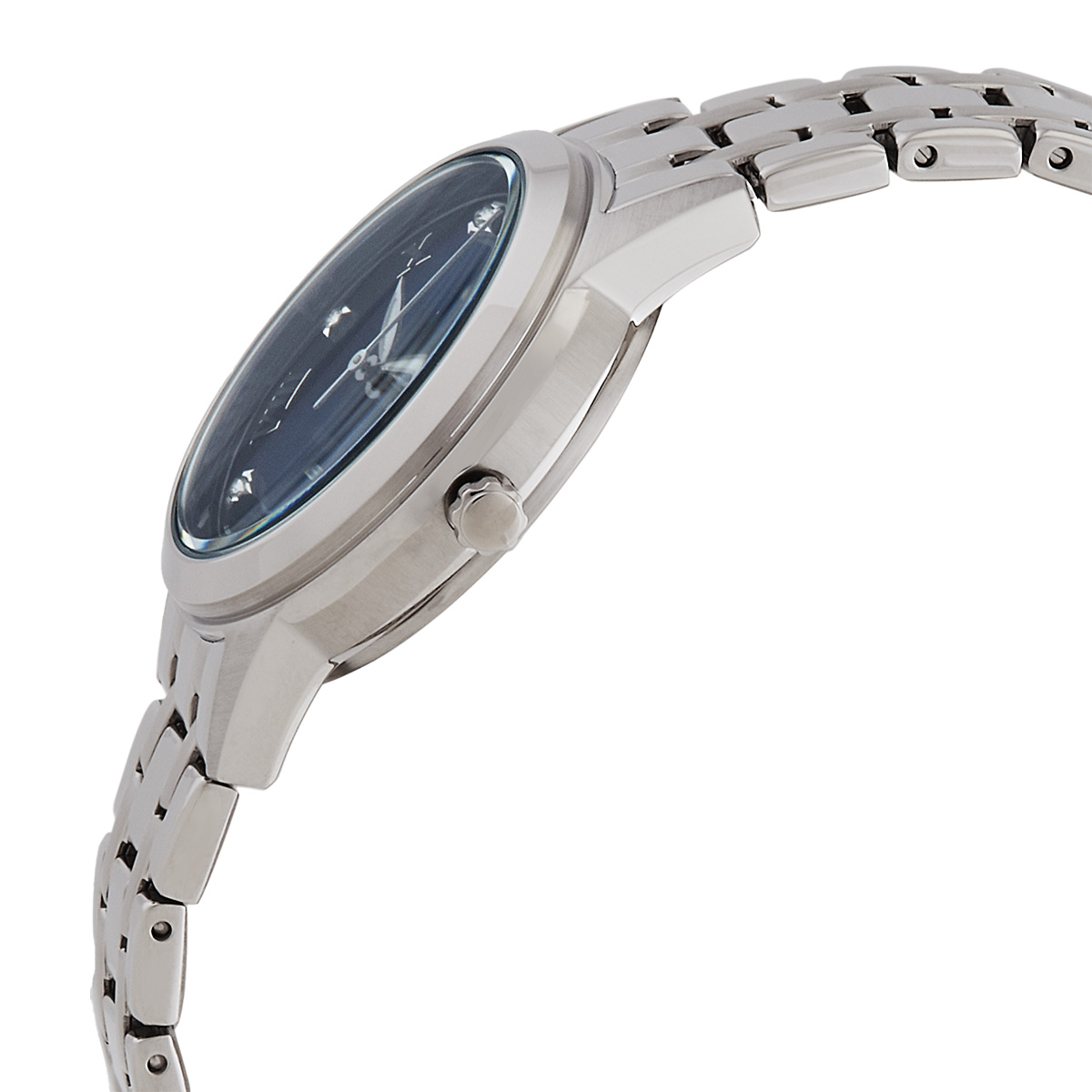 citizen eco drive diamond blue dial ladies watch fe1240 57l citizen eco drive diamond blue dial ladies watch fe1240 57l