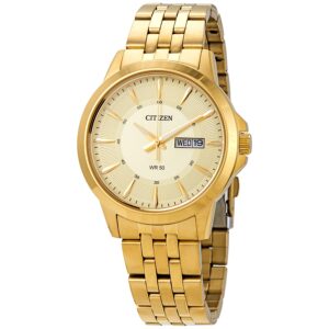 Витрина citizen quartz champagne dial men's watch bf2013 56p