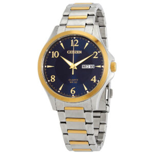 Home citizen quartz midnight blue dial men's watch bf2005 54l