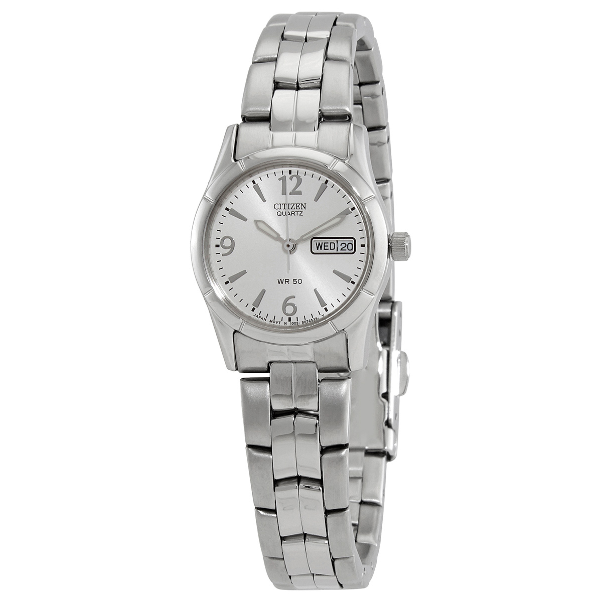 citizen quartz silver dial ladies watch eq0540 57a citizen quartz silver dial ladies watch eq0540 57a