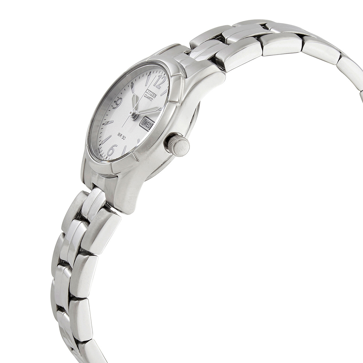 citizen quartz silver dial ladies watch eq0540 57a citizen quartz silver dial ladies watch eq0540 57a