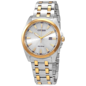 Витрина citizen peyten eco drive silver dial men's watch bm7534 59a