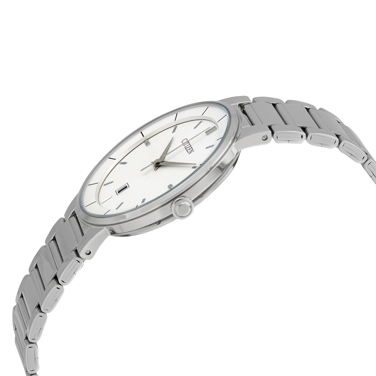 citizen quartz white dial stainless steel men's watch bi5010 59a citizen quartz white dial stainless steel men's watch bi5010 59a