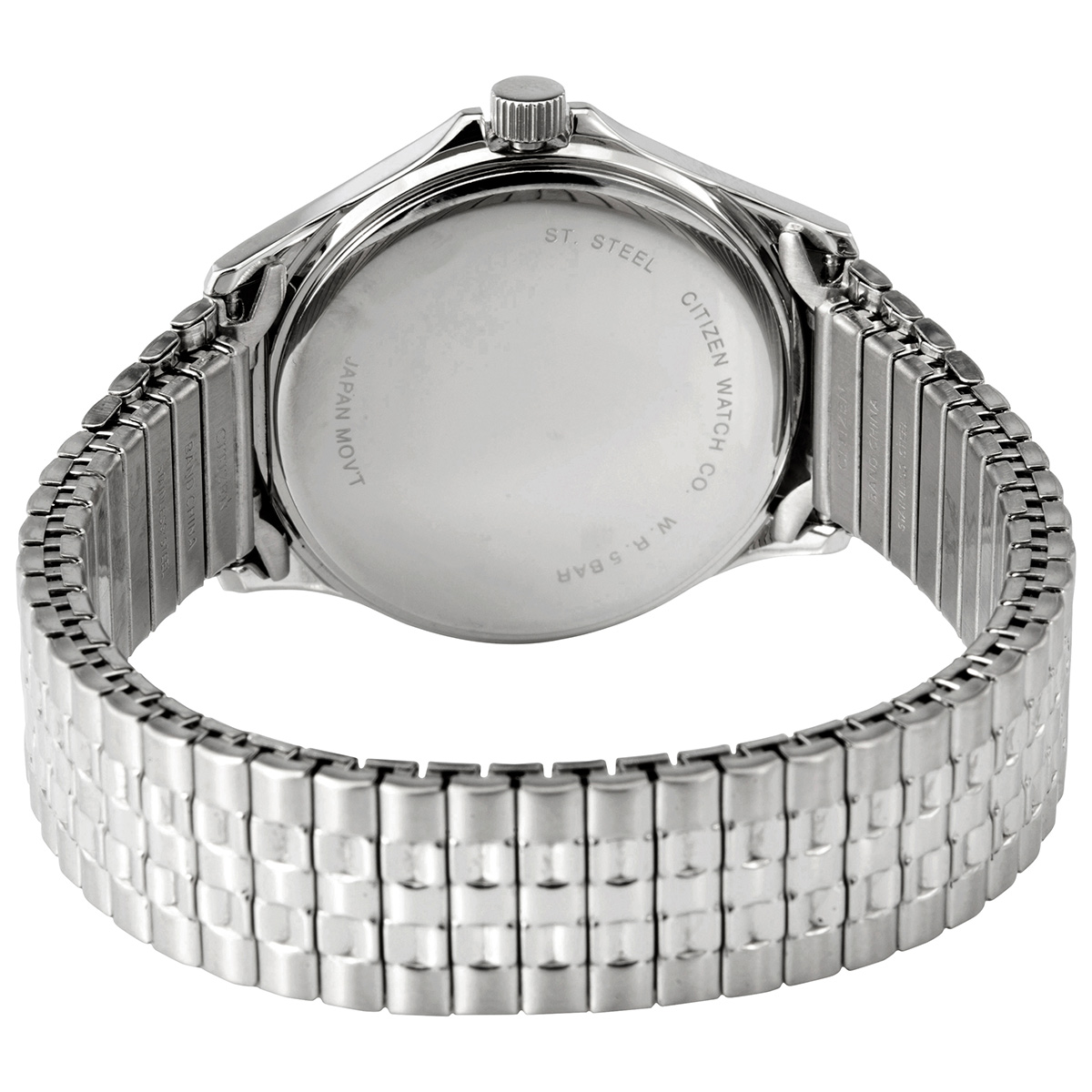 citizen quartz white dial stainless steel men's watch bf5000 94a citizen quartz white dial stainless steel men's watch bf5000 94a