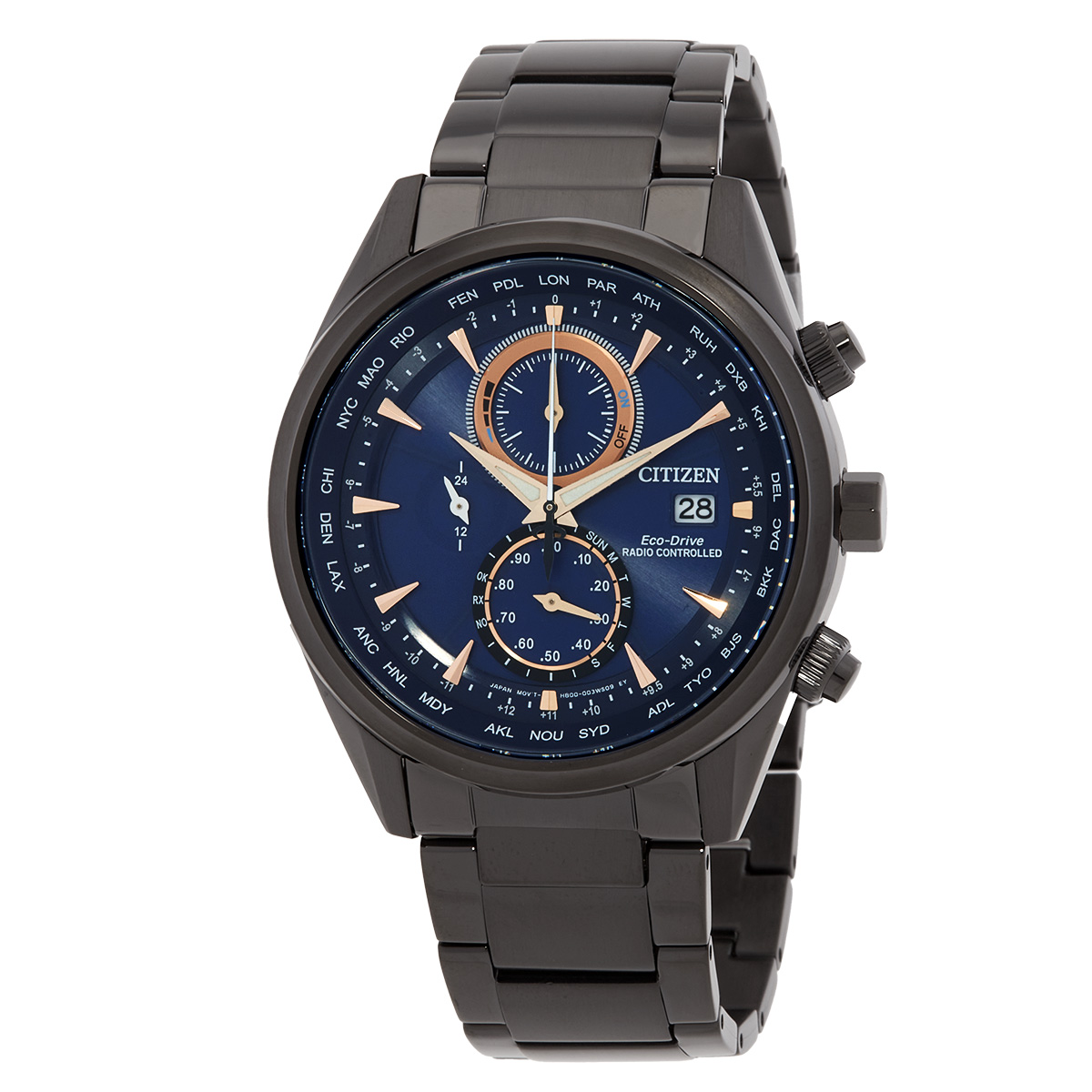 citizen radio controlled perpetual chronograph dark blue dial men's watch at8265 81l citizen radio controlled perpetual chronograph dark blue dial men's watch at8265 81l