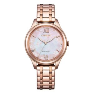 Home citizen sakura limited edition eco drive ladies watch em0508 98w