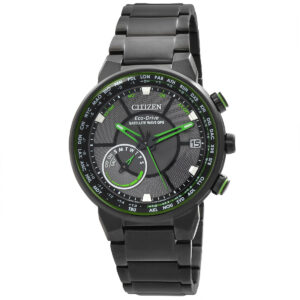 Витрина citizen satellite wave gps freedom black eco drive dial men's watch cc3035 50e