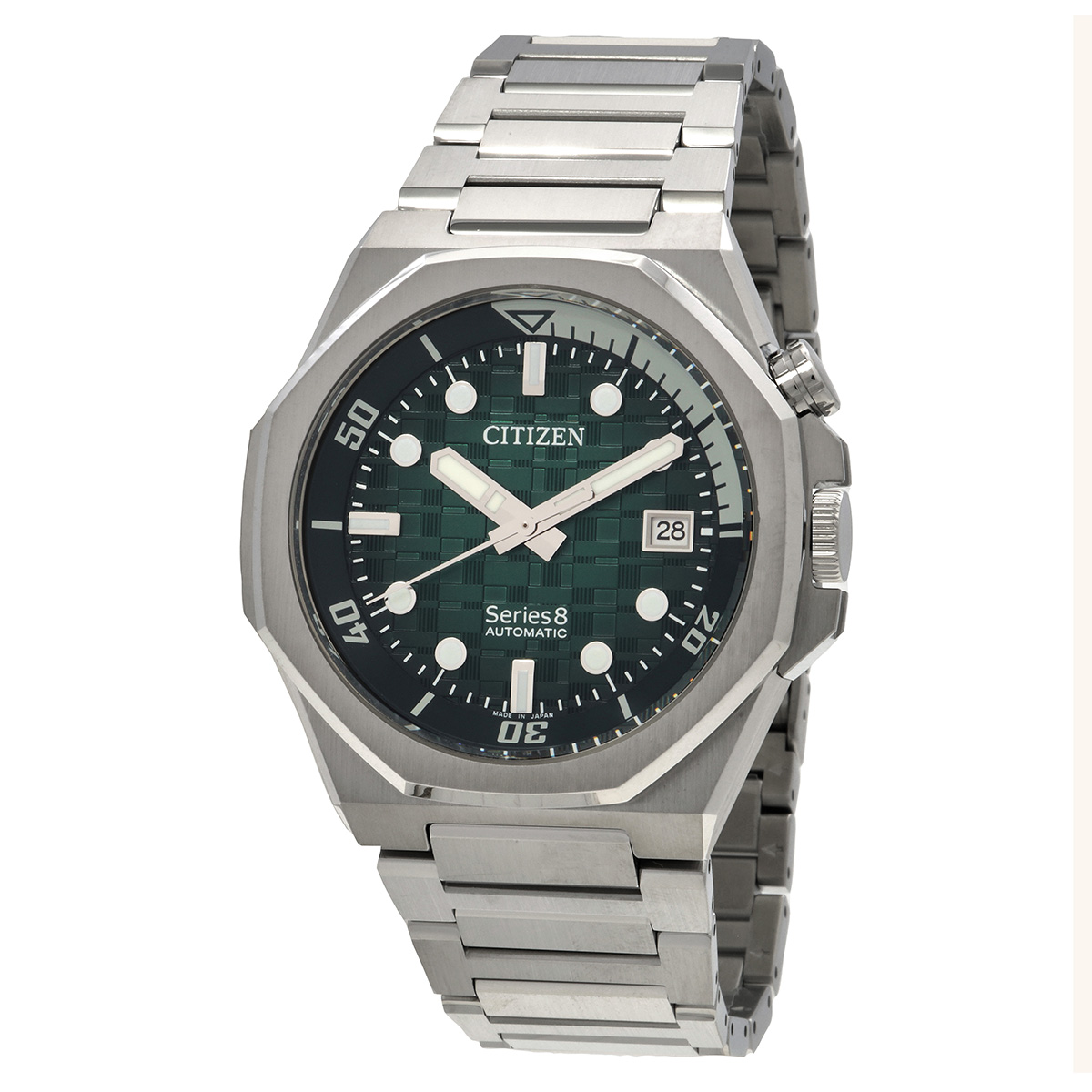 citizen series8 890 automatic green dial men's watch nb6060 58x citizen series8 890 automatic green dial men's watch nb6060 58x