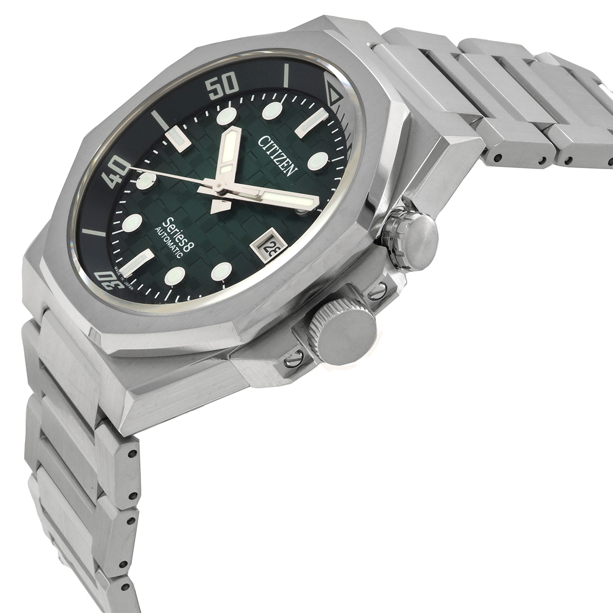 citizen series8 890 automatic green dial men's watch nb6060 58x citizen series8 890 automatic green dial men's watch nb6060 58x