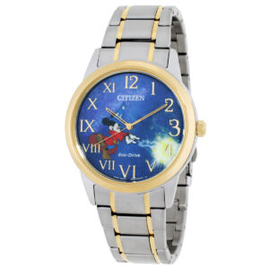 Витрина citizen sorcerer's apprentice mickey eco drive blue dial watch fe7064 71w