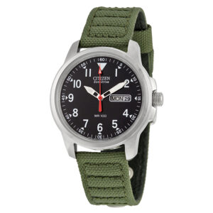 citizen strap eco drive 180 day date men's watch bm8180 03e