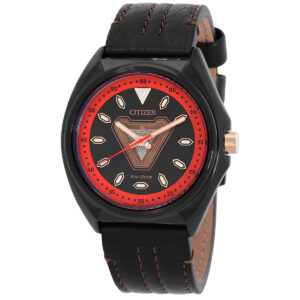 Витрина citizen tony stark '63 eco drive black dial men's watch aw2075 05w