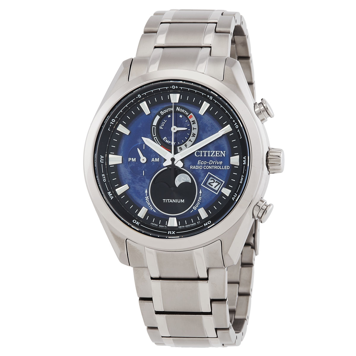 citizen tsuki yomi a t eco drive perpetual world time blue dial men's watch by1010 81l citizen tsuki yomi a t eco drive perpetual world time blue dial men's watch by1010 81l