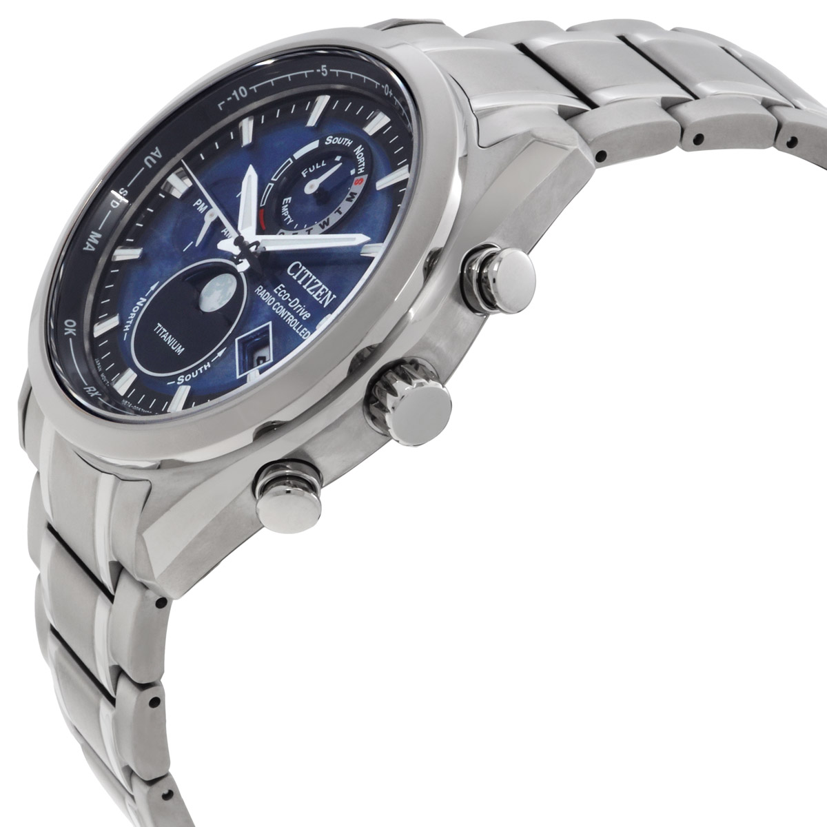 citizen tsuki yomi a t perpetual world time blue dial men's watch by1010 57l citizen tsuki yomi a t perpetual world time blue dial men's watch by1010 57l