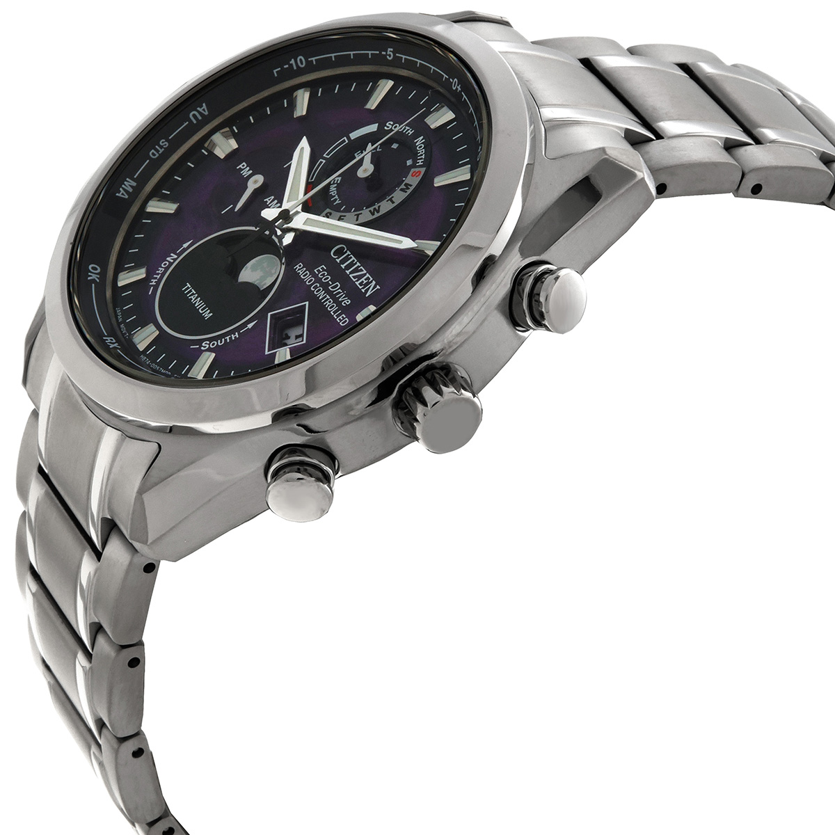 citizen tsuki yomi a t perpetual world time purple dial men's watch by1010 81z citizen tsuki yomi a t perpetual world time purple dial men's watch by1010 81z